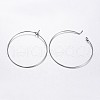 Brass Wine Glass Charm Rings Hoop Earrings X-EC067-4NF-2