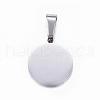 Non-Tarnish 304 Stainless Steel Pendants STAS-H355-22P-2