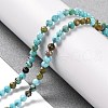 Natural Howlite Beads Strands G-C025-02B-06-2