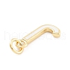 Rack Plating Brass Pendants X-KK-C065-05J-G-2
