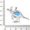 Synthetic Turquoise Pendants G-A176-A12-2