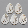 Natural Freshwater Shell Pendants SHEL-R021-03-1