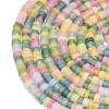 Natural White Jade Beads Strands G-P575-B14-4x2mm-01-3