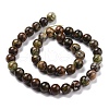 Natural Green Opal Beads Strands G-C242-01C-3