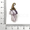 Natural Amethyst Mushroom Pendants G-D311-02AB-04-3