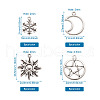 Tibetan Style Alloy Pendants TIBEP-TA0004-02-RS-7