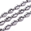 Tarnish Resistant 304 Stainless Steel Coffee Bean Chain CHS-G011-17P-2