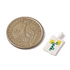 Seed Beads Beaded Charms PALLOY-MZ00256-03-3