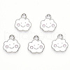 Alloy Enamel Charms X-ENAM-S121-072-P-1