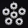 Transparent Acrylic Pendants TACR-R146-013-1