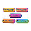Rainbow Color Alloy Charms PALLOY-S180-251-NR-1