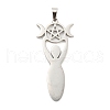 Non-Tarnish 304 Stainless Steel Pendants STAS-P330-02P-1