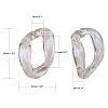 Transparent Acrylic Linking Rings PACR-R246-062-4