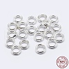 925 Sterling Silver Split Jump Rings STER-F036-01S-0.6x5mm-3