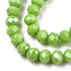 Electroplate Glass Beads Strands EGLA-A034-P4mm-A28-3