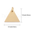 304 Stainless Steel Stamping Blank Tag Charms STAS-I311-29G-3