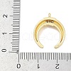 Rack Plating Brass Pendants KK-Q028-15G-3