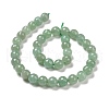 Natural Green Aventurine Beads Strands G-E571-08B-2