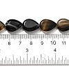 Natural Black Agate(Dyed & Heated) Beads Strands G-P561-B13-01-5