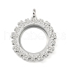 304 Stainless Stee Locket Pendants STAS-S132-03P-1