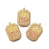 304 Stainless Steel Pendants STAS-F318-12B-G-1