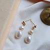 Mother's Day Jewellery Pearl Clip-on Earrings Tassel Earrings Vintage Ear Cuff Luxury Retro Jewelry YG6221-1-1