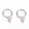 Non-Tarnish 304 Stainless Steel Pendants STAS-G218-10P-1