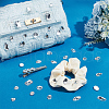   140Pcs 9 Style Teardrop/Octagon/Oval Sew on Rhinestone ACRT-PH0001-14A-4