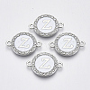 Alloy Enamel Links Connectors ENAM-TAC0003-01S-04Z-1