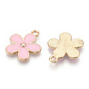 Alloy Enamel Pendants PALLOY-S133-014C-2