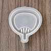 Fan Pendant DIY Silhouette Silicone Molds DIY-Z040-01B-3