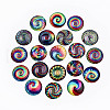 Glass Cabochons X-GGLA-S036-12-2