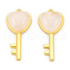 Natural Quartz Crystal Pendants G-N326-158-19-3