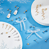 304 Stainless Steel Stud Earring Findings STAS-PH0018-58-4