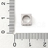 Tarnish Resistant 201 Stainless Steel European Beads STAS-M058-01E-P-3