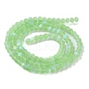 Transparent Glass Beads Strands EGLA-A034-T4mm-MB09-3