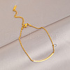Stainless Steel Charms Anklets WG148E2-02-1