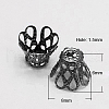 Iron Bead Caps IFIN-D042-8x6-B-1