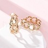 Alloy Silicone Clip-on Earrings EJEW-Z120-01G-01-2