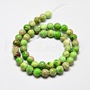 Natural Imperial Jasper Beads Strands G-I122-6mm-M-4