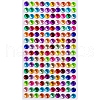 Self Adhesive Acrylic Rhinestone Stickers STIC-PW0012-09A-03-1