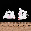 Cartoon Opaque Resin Pendants RESI-G054-01B-P-4