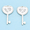 925 Sterling Silver Pendants STER-T006-11-2