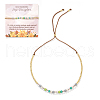 Bohemian Style Brass Beads Slider Breacelets for Women TO7847-1-1