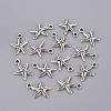 Tibetan Style Alloy Pendants TIBEP-A11478-AS-RS-1