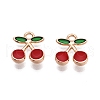 Alloy Enamel Pendants ENAM-T020-93-1