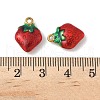 304 Stainless Steel Enamel Pendants STAS-U057-17G-03D-3