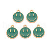 Alloy Enamel Charms ENAM-S121-165J-RS-1