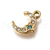 304 Stainless Steel Charms STAS-F318-07G-2