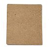 Cardboard Necklace Earring Set Display Cards CDIS-A002-C-04B-2